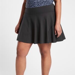 Athleta Black Tennis Skort 3X